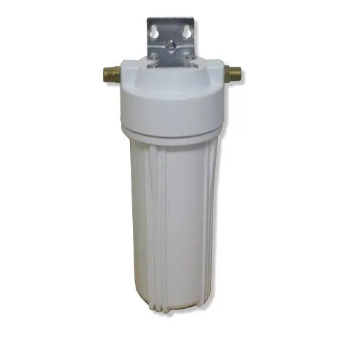 10-Inch Inline Water Filter Housing – Dual 3/8" Male Threaded Connections 1