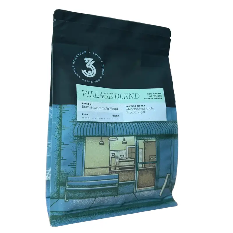 33 1/3 Village Blend Coffee Beans – Community-Focused House Roast 1
