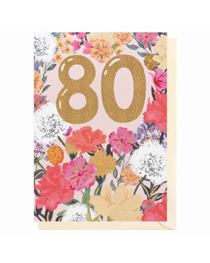 80Th Birthday Flower Arrangement – Thoughtful Floral Gift For Milestone Celebrations 1