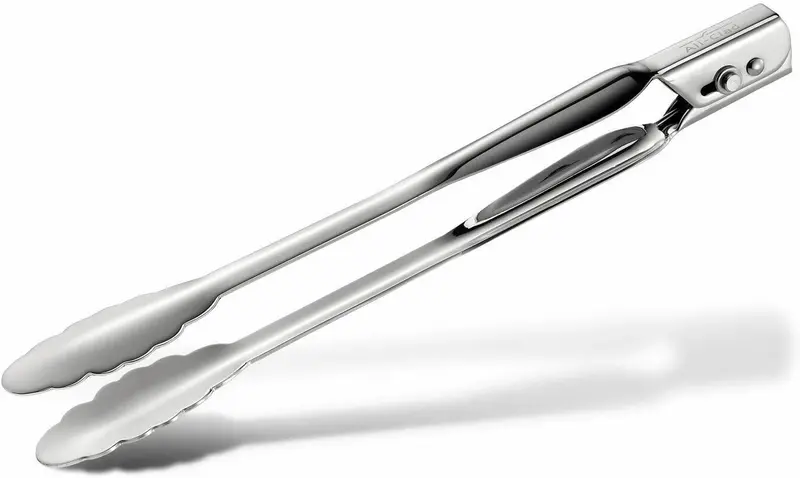 All-Clad Professional 14-Inch Stainless Steel Locking Tongs 1
