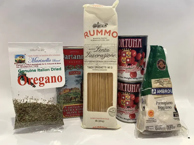 Arthur Avenue Cooking School Sauce Kit – Box 1: Pomodoro (Olive Oil-Free), Includes Shipping 1