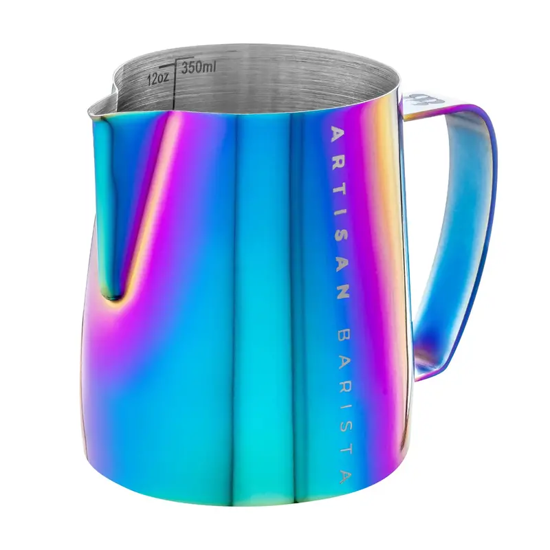 Artisan Barista Metallic Rainbow Milk Pitcher – 350Ml 1