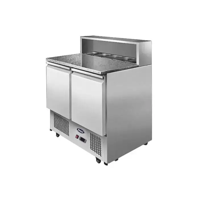 Atosa 900Mm Marble-Top Pizza & Salad Prep Refrigerator 1
