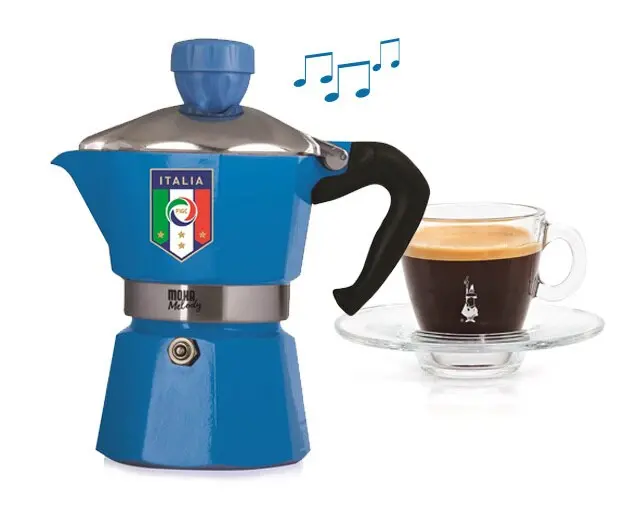 Bialetti Moka Melody Italia Stovetop Espresso Maker – 3-Cup Capacity 1