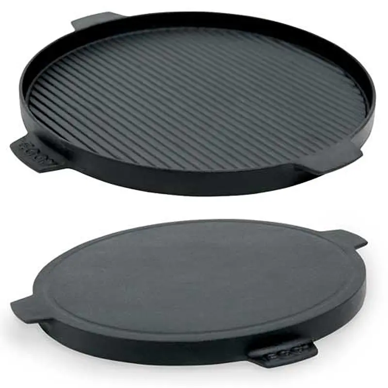 Big Green Egg Plancha Griddle – Half-Moon And Full Round Options 1