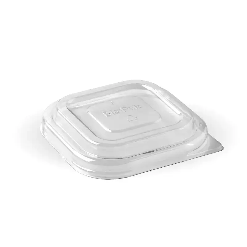 Biopak Bioboard Catering Tray With Rpet Clear Window Lid 1