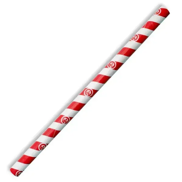 Biopak Biostraw Jumbo-Sized Compostable Paper Straws 1