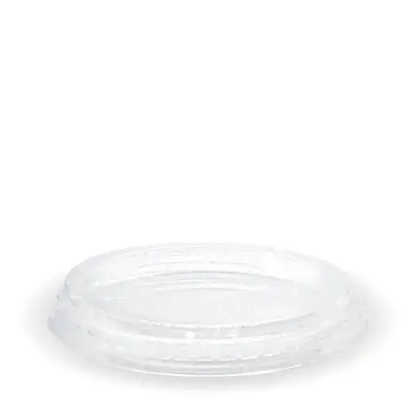 Biopak Clear Cold-Drink Biocup Lids (Petg) 1