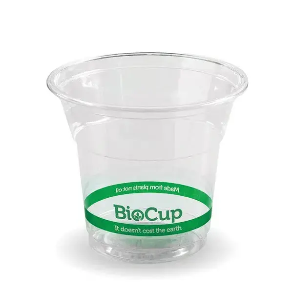 Biopak Clear Petg Single-Wall Biocup 1