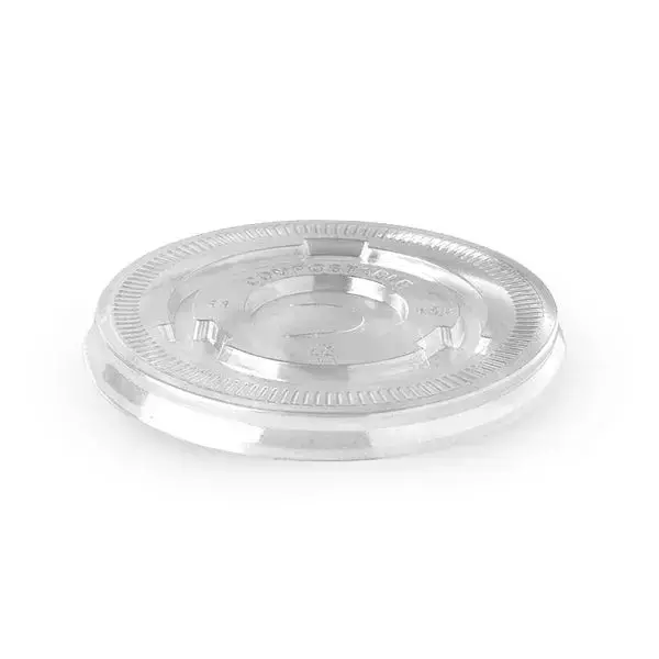 Biopak Clear Pla Lid For Cold Beverage Cups 1
