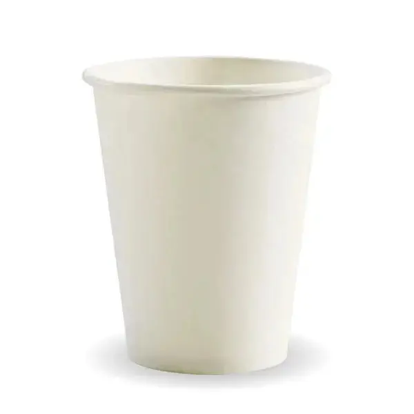Biopak White Single-Wall Disposable Biocup 3