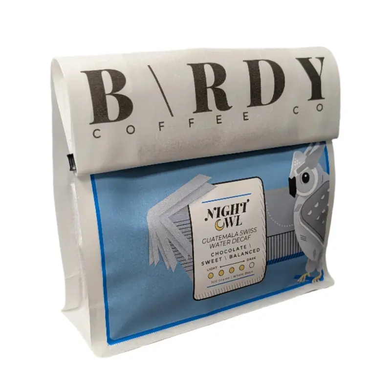 Birdy Night Owl Decaf Specialty Coffee Beans 1