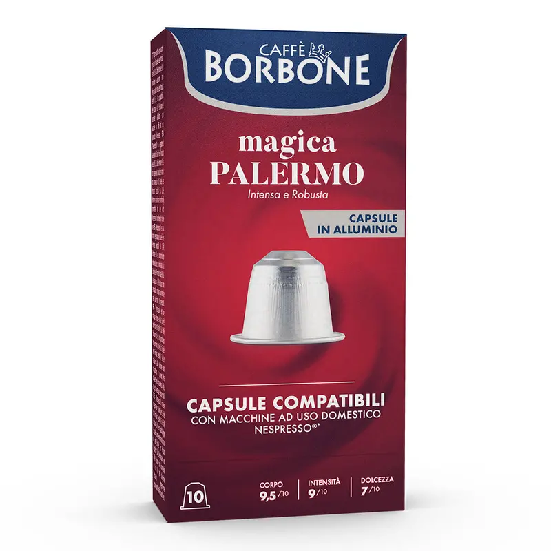 Borbone Magica Palermo Espresso Capsules For Nespresso (10-Pack) 1