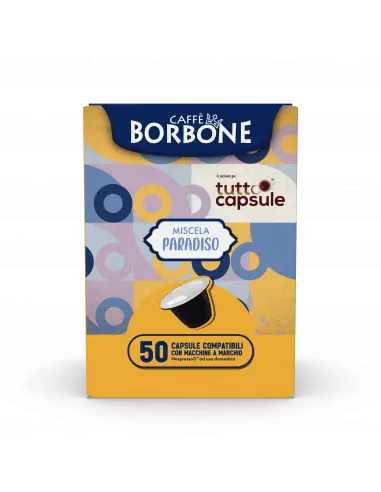 Borbone Paradiso Nespresso-Compatible Capsules – Pack Of 50 1