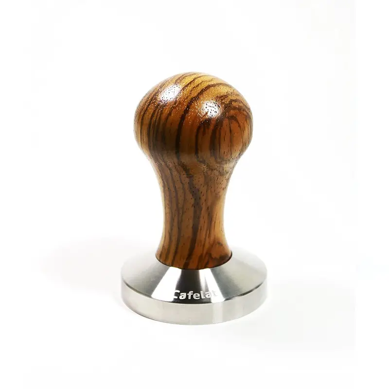 Cafelat Precision Espresso Tamper – Adjustable Depth & Ergonomic Handle 1