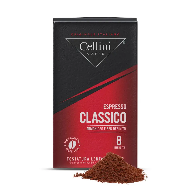 Caffè Cellini Classico Medium Roast Ground Coffee – 250 G 1