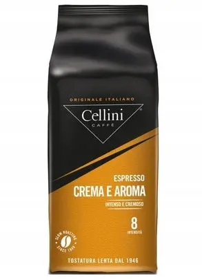 Caffè Cellini Crema Aroma Whole Bean Coffee – 1 Kg 1