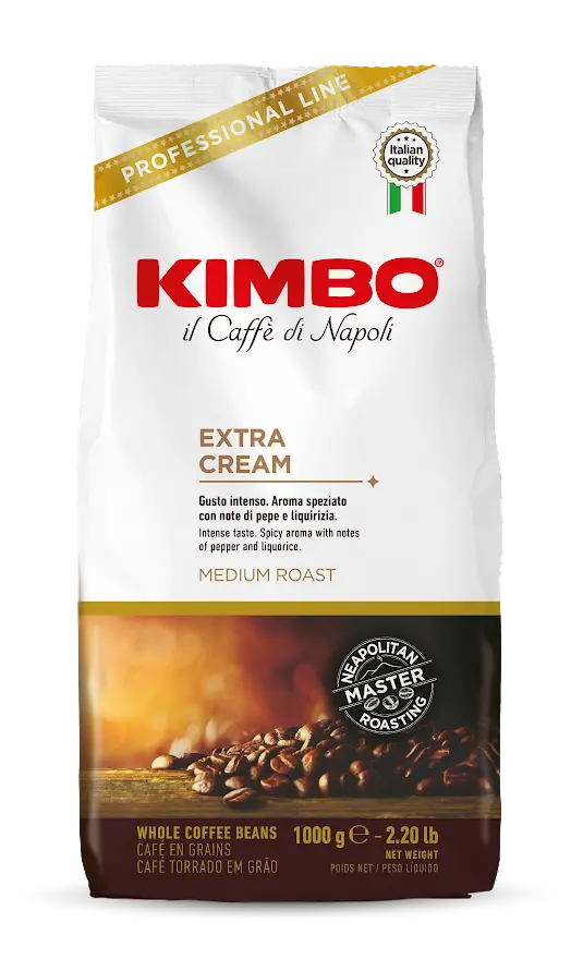 Caffe Kimbo Extra Cream Espresso Beans – Velvety Italian Roast, 2.2 Lb Bag 1