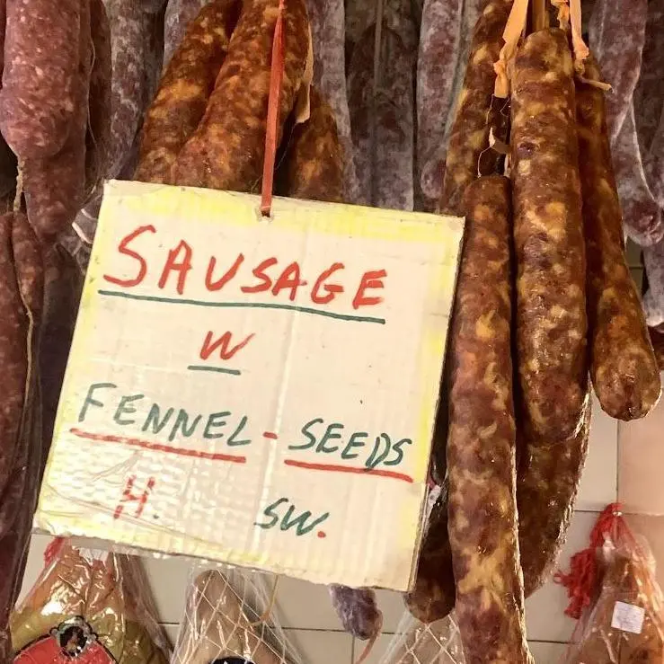 Calabria Pork Store Fennel-Infused Dry Sausage – Sweet Variety 1