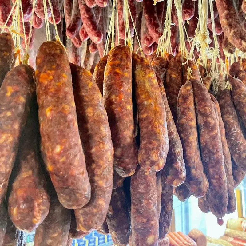 Calabria Pork Store Hot Dry Sausage – Small-Batch Crafted On Arthur Avenue, Spicy Italian Style 1