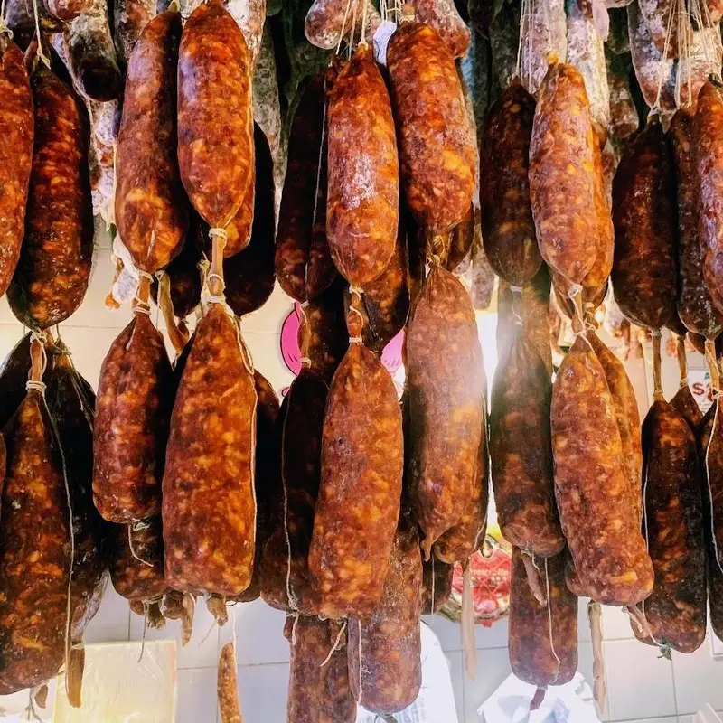 Calabria Pork Store Hot Soppressata Salami – Artisan Italian Dry-Cured (Arthur Avenue Made) 1