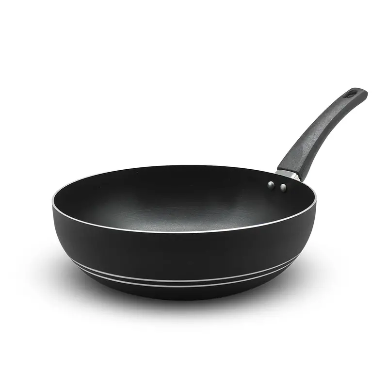 Cambridge Cw72L Ruby Wok – Hard-Anodized Non-Stick Stir-Fry Pan With Lid