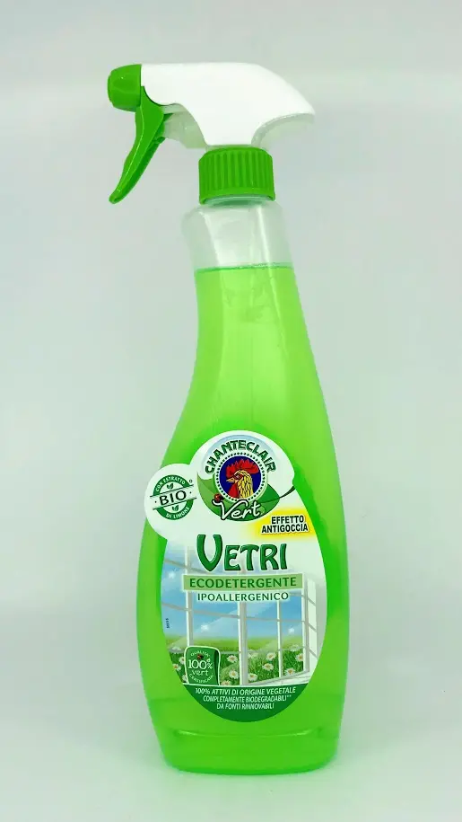 Chante Clair Eco-Friendly Glass Cleaner – Hypoallergenic Vinegar-Based Formula – 625Ml 1