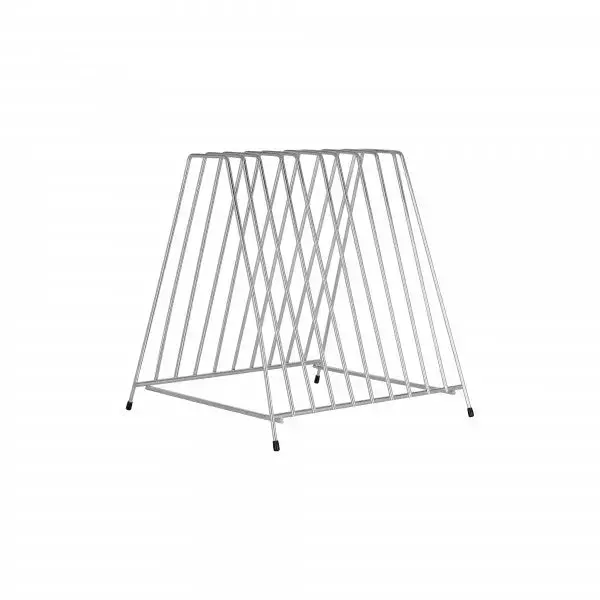Chef Inox 10-Slot Stainless Steel Cutting Board Rack 1