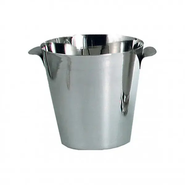 Chef Inox Stainless Steel Wine Chiller Bucket – 3.4 Litre Capacity 1