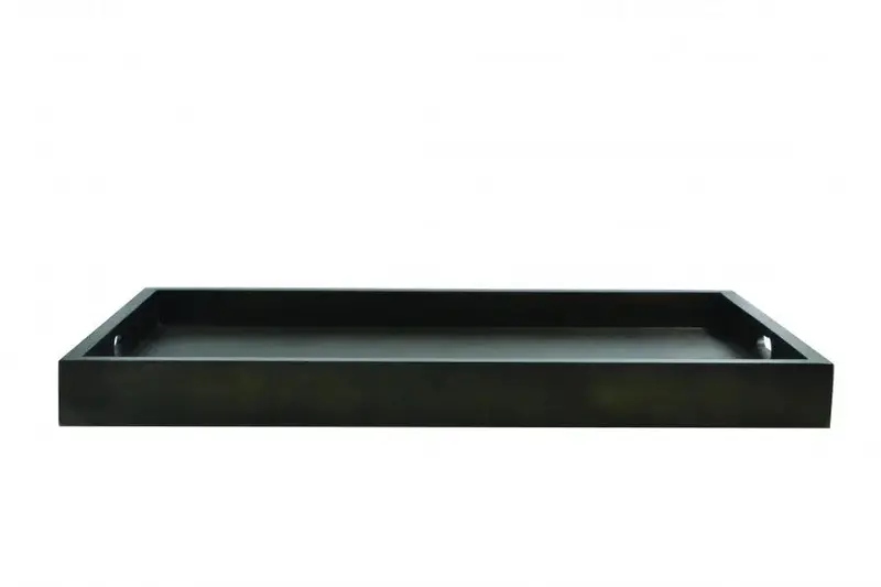 Chef Inox Utility Room Service Tray – 620 X 400 X 50 Mm Durable Stainless Steel Tray 1