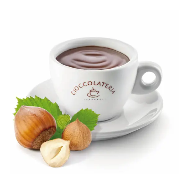 Cioccolateria Hazelnut Chocolate Hot Cocoa – 15 × 28G Sachets 1