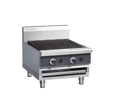 Cobra Cb6-B 600Mm Countertop Gas Char Grill Barbecue 1