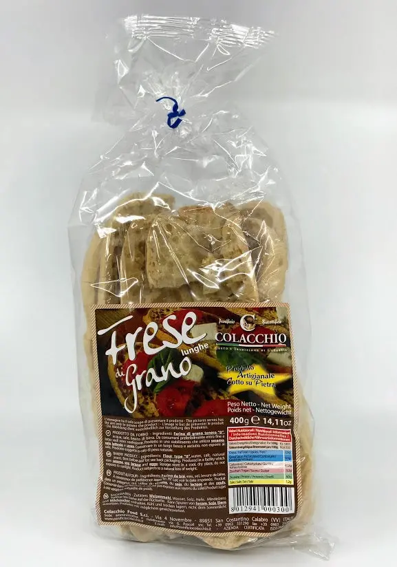 Colacchio Long White Wheat Freselle – 400G (14.11 Oz) 1