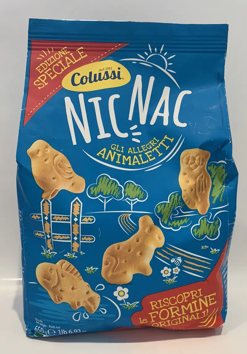 Colussi Nic Nac Assorted Candy Mix – Italian Vintage Treat, 650G 1