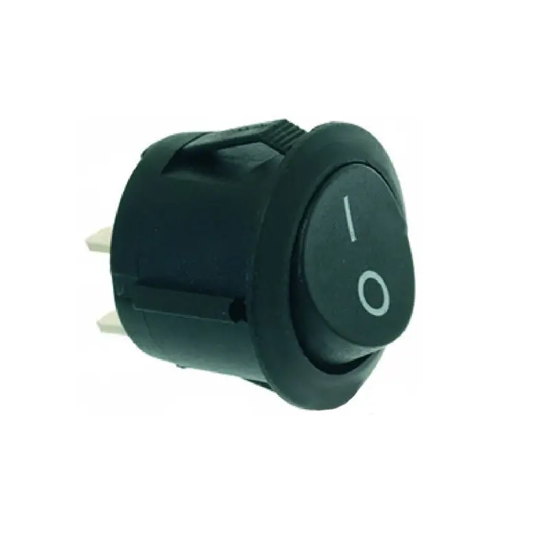 Compak Black Single-Pole Power Switch 1