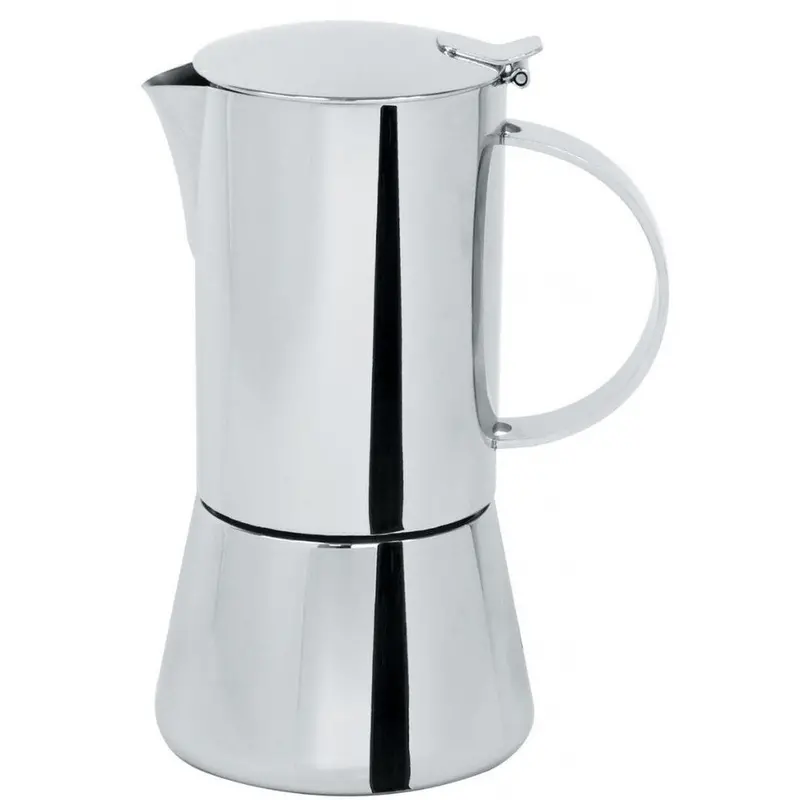 Cristel Capri Stainless Steel Induction Coffee Pot – 6-Cup Capacity 1