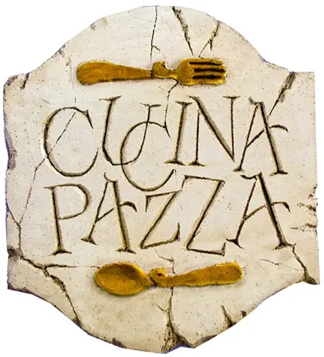 Cucina Pazza – Playful 'Crazy Kitchen' Wall Art 1