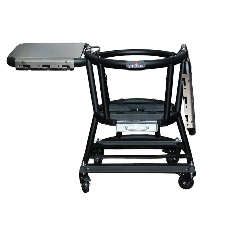 Cuna Rolling Cart For Large & Xl Big Green Egg Grills 1