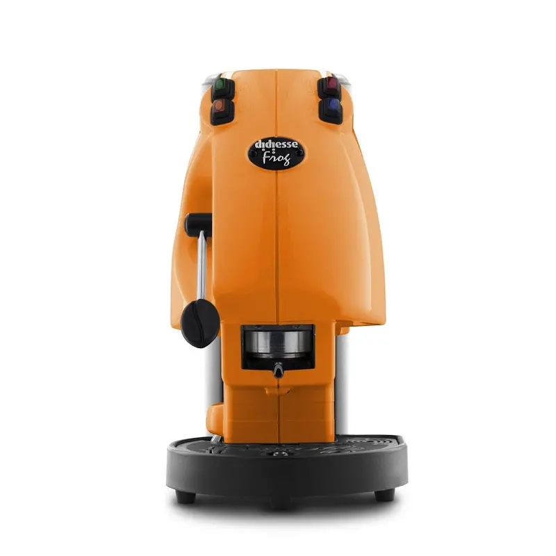 Didiesse Frog Ese Pod Espresso Maker – Orange & Black Design, Manual Operation 1