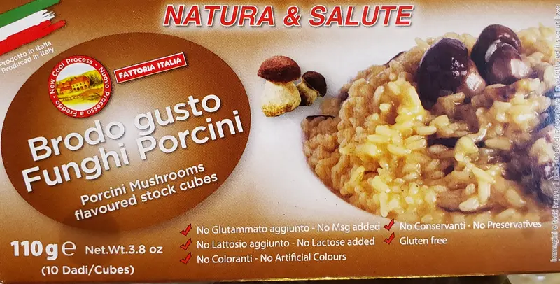 Fattoria Italia Porcini Mushroom Broth Concentrate – Organic, 110G 1