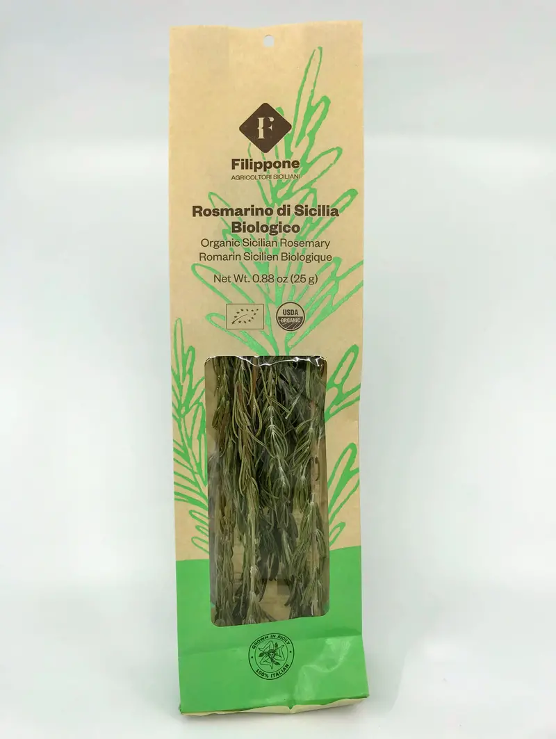 Filippone Organic Rosemary Of Sicily – 25G Gourmet Herb 1