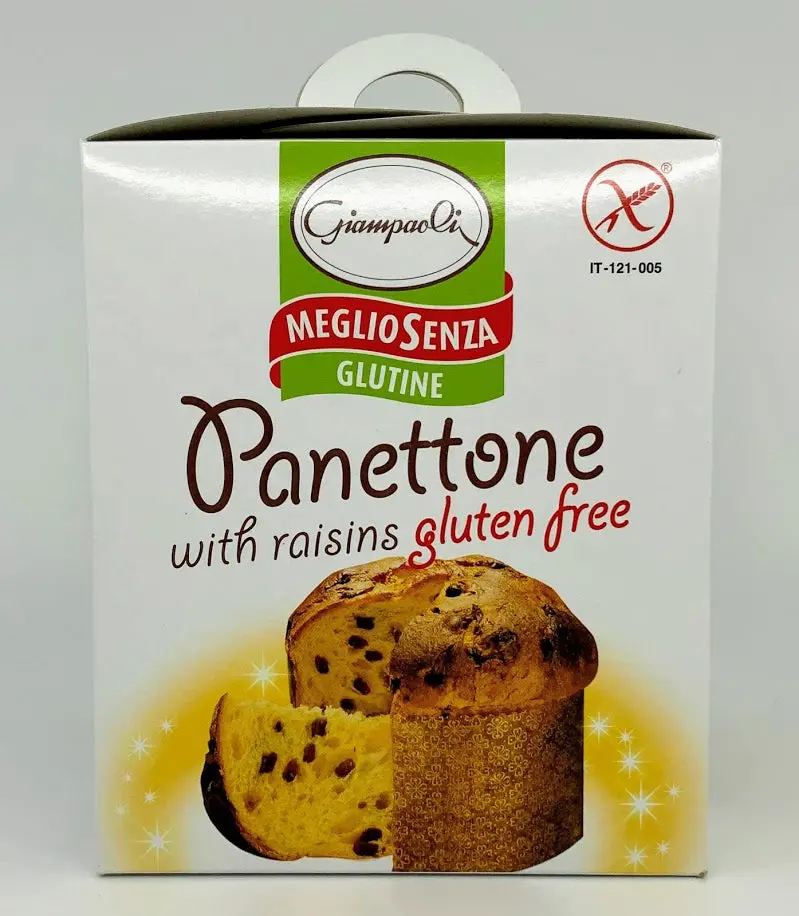 Giampaolo Gluten-Free Raisin Panettone – 400G Holiday Loaf 1