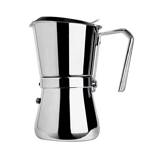 Giannina La Tradizionale Stovetop Espresso Maker – 6 Or 9-Cup Moka Pot 1