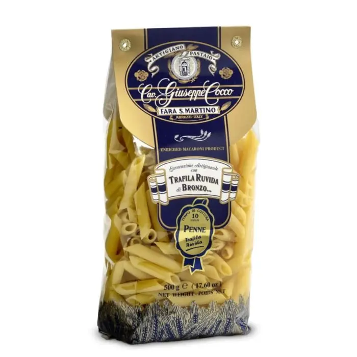 Giuseppe Cocco Penne Pasta – Authentic Italian Semolina Wheat, 500 G 1