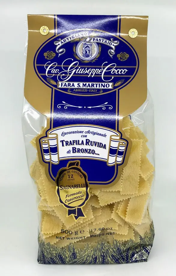 Giuseppe Cocco Sagnarelli Pasta – 500G (17.6 Oz) 1