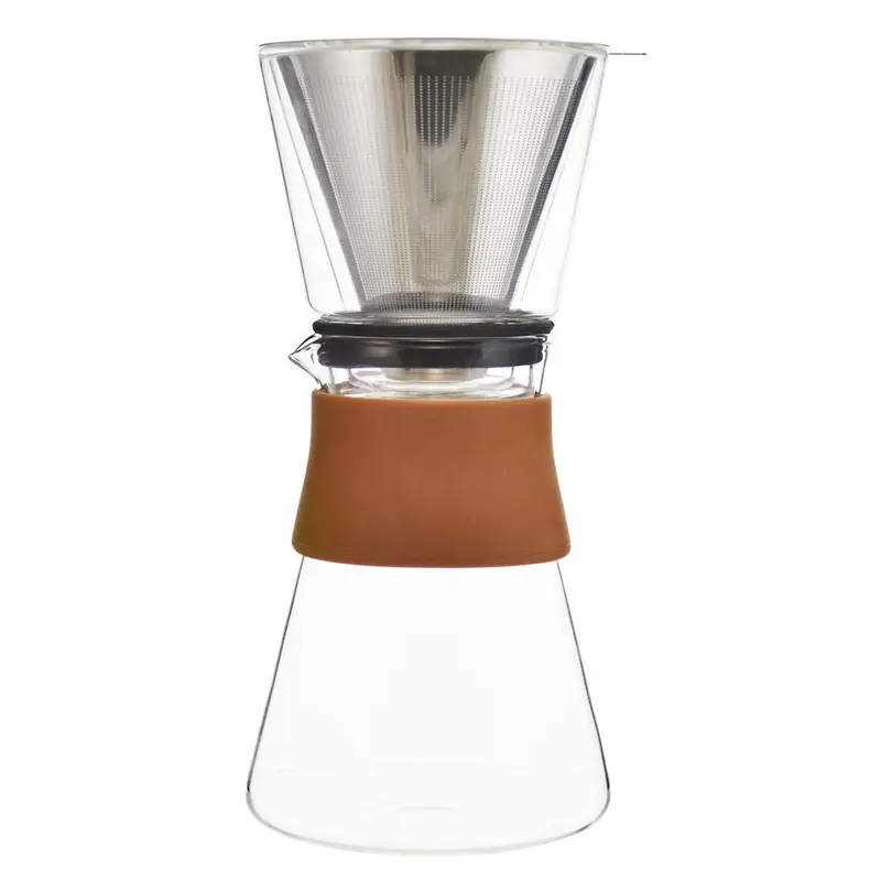 Grosche Amsterdam Double-Walled Glass Dripper Coffee Maker 1