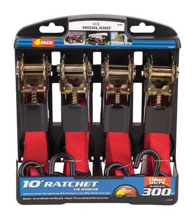 Heavy-Duty Ratchet Tie-Down Strap For Grilling And Outdoor Gear 1