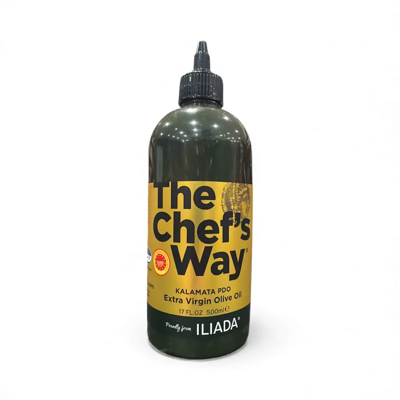 Iliada Kalamata Pdo Extra Virgin Olive Oil – Gold Edition, Squeeze Bottle, 500Ml 1