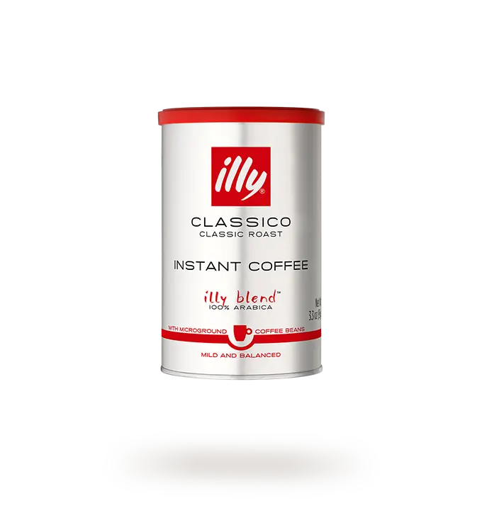 Illy Classico Instant Coffee – Medium-Roast Italian Blend, Quick Dissolving 1