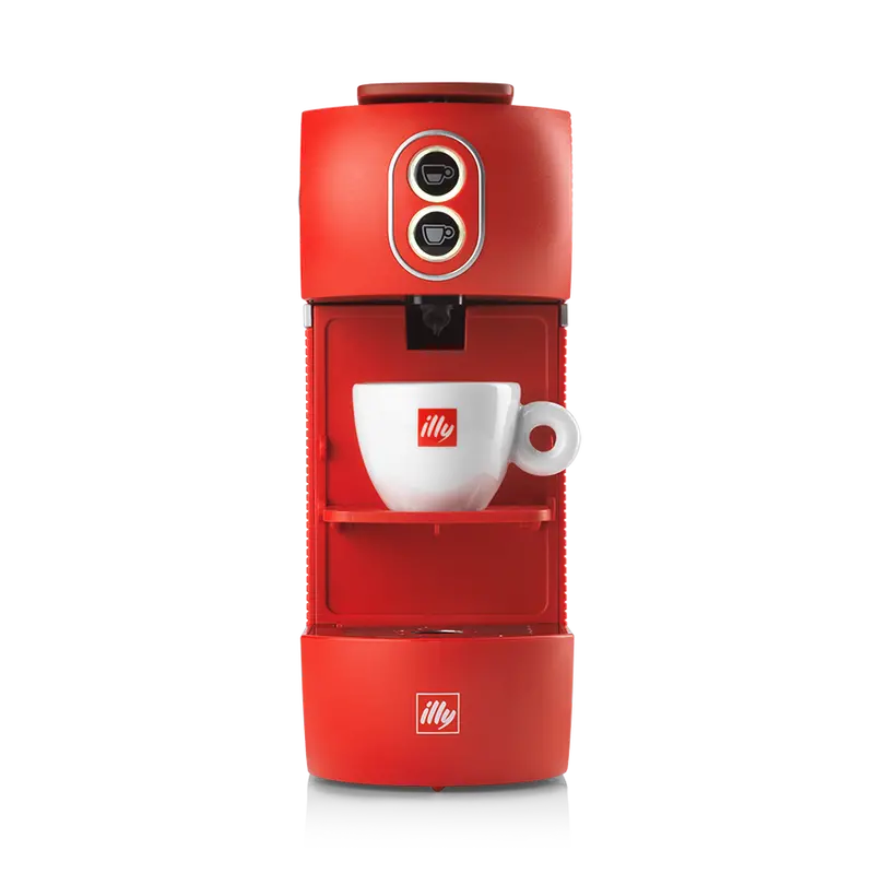 Illy E.S.E. Pod Coffee Maker – Vibrant Red Finish (120V) 1